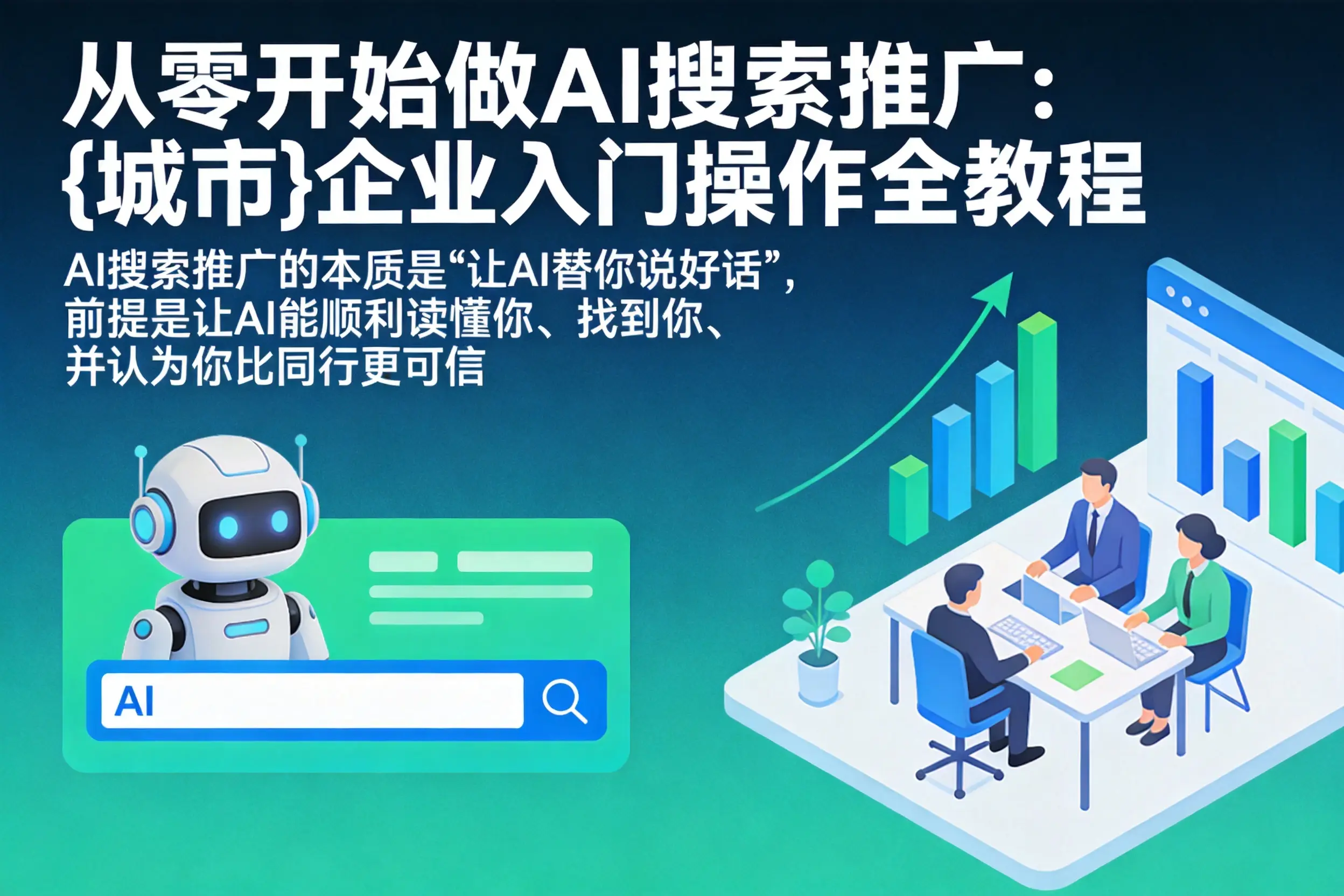 从零开始做AI搜索推广：百色企业入门操作全教程