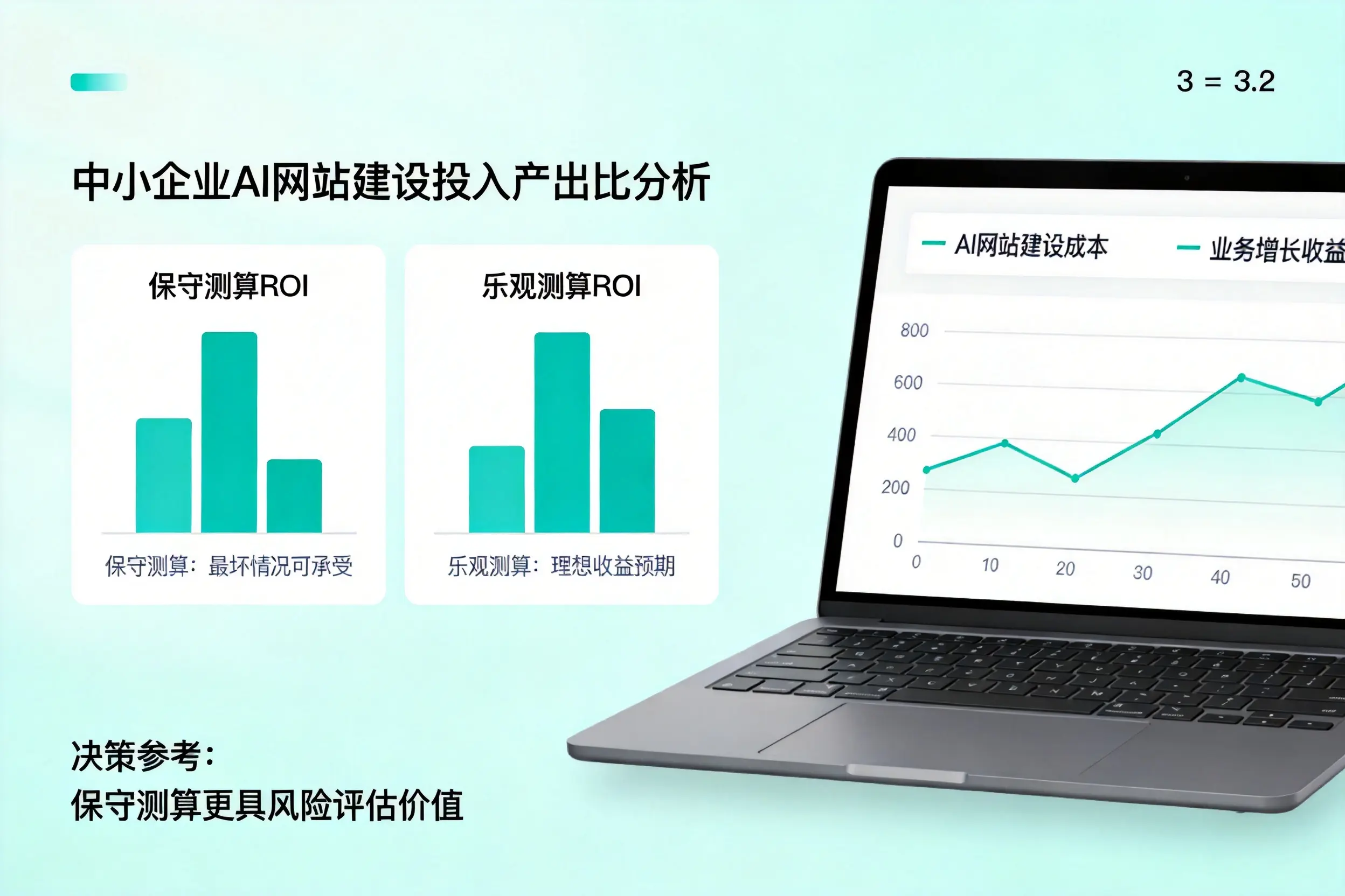 百色中小企业AI网站建设投入产出比怎么算?先看这份分析