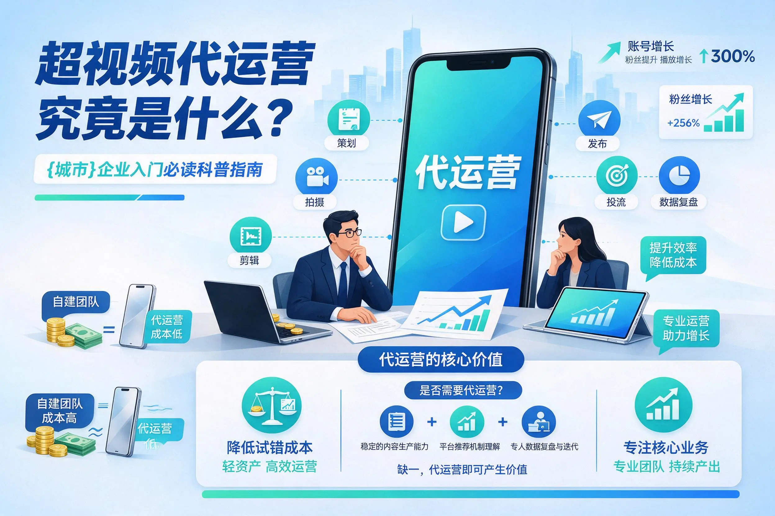 短视频代运营究竟是什么?百色企业入门必读科普指南